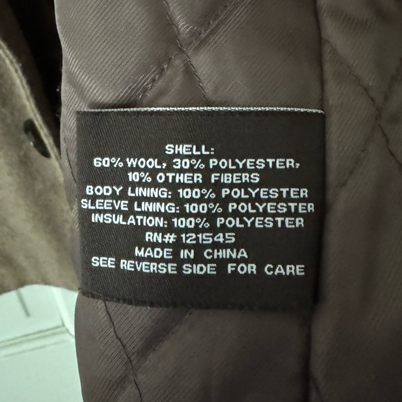 Michael Kors Men’s Wool Blend Field Coat - Picture 8 of 11